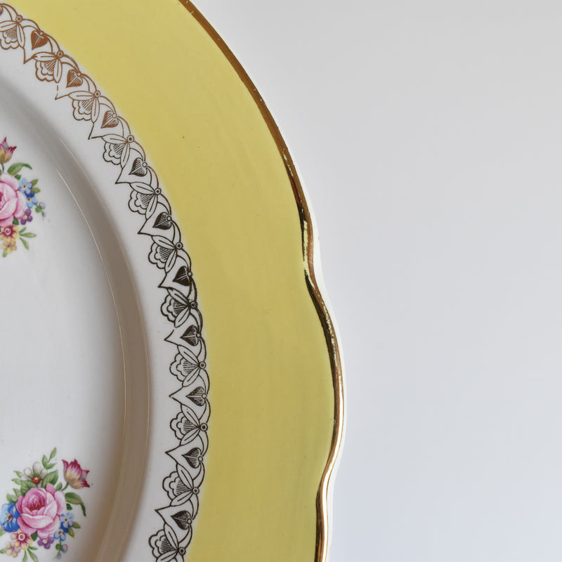 Vintage Large Plate - Digoin & Sarreguemines Graziella