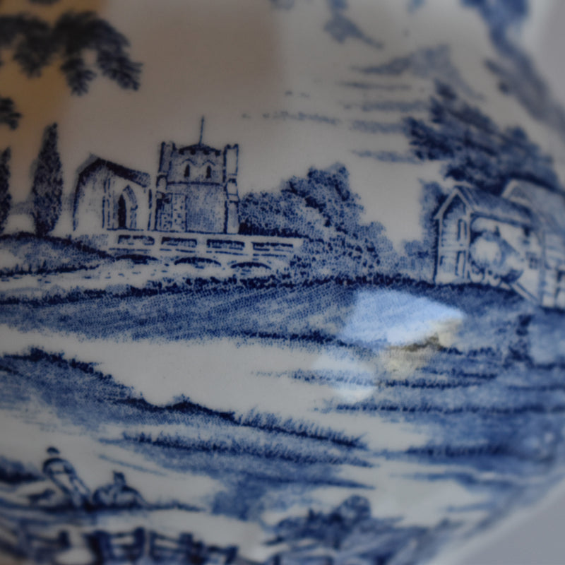 Vintage Sugar Pot, Lunéville, English Style