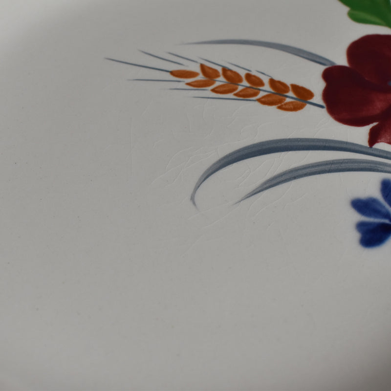 Vintage Deep Plate, Saran, Messidor C