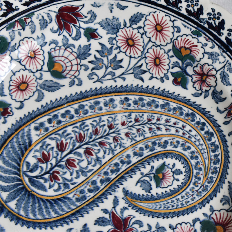 Vintage Plate Gien Cashemere