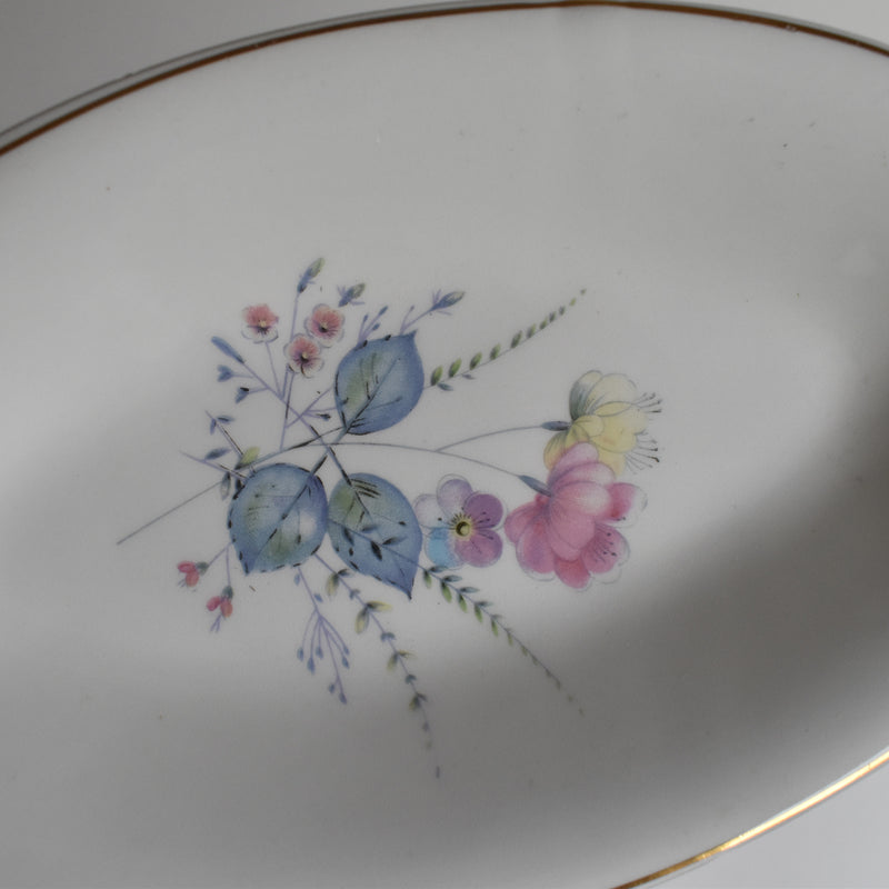 Vintage Digoin & Sarreguemines Gravy Boat, Eve B