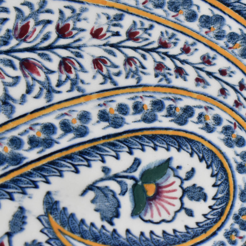 Vintage Plate Gien Cashemere