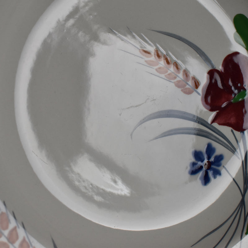 Vintage Deep Plate, Saran, Messidor C
