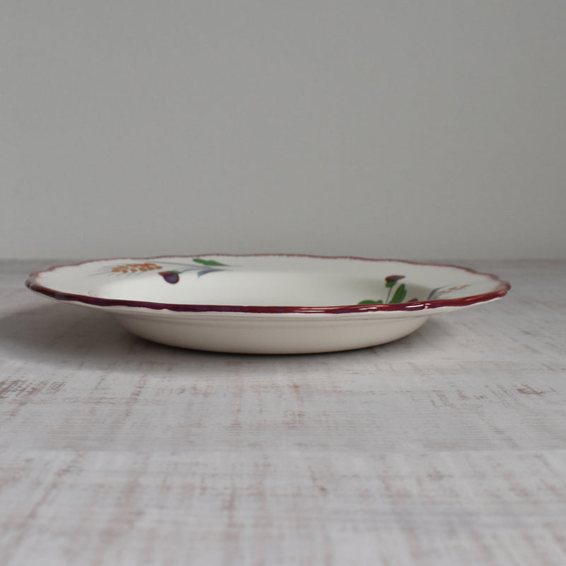 Vintage Deep Plate, Saran, Messidor C