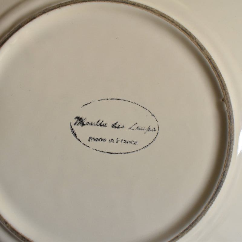Vintage Dessert Plate, Moulin des Loups, Prune A