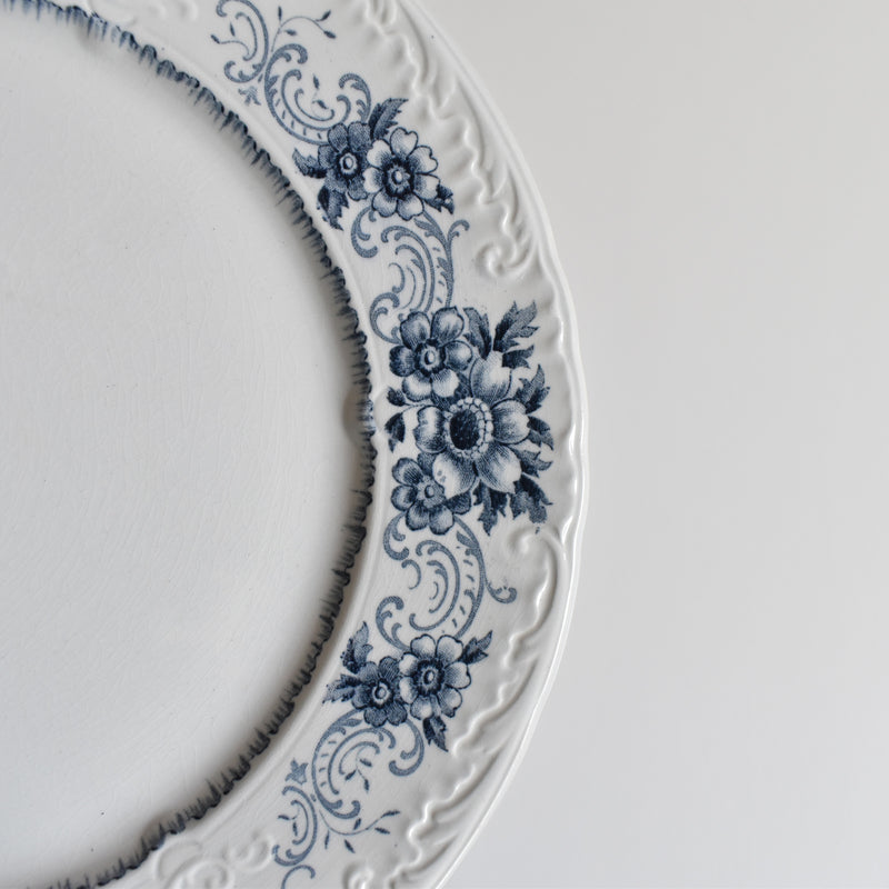 Antique Plate, U&C Sarreguemines, Aïda A