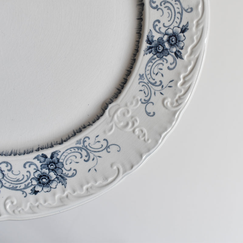 Antique Plate, U&C Sarreguemines, Aïda A