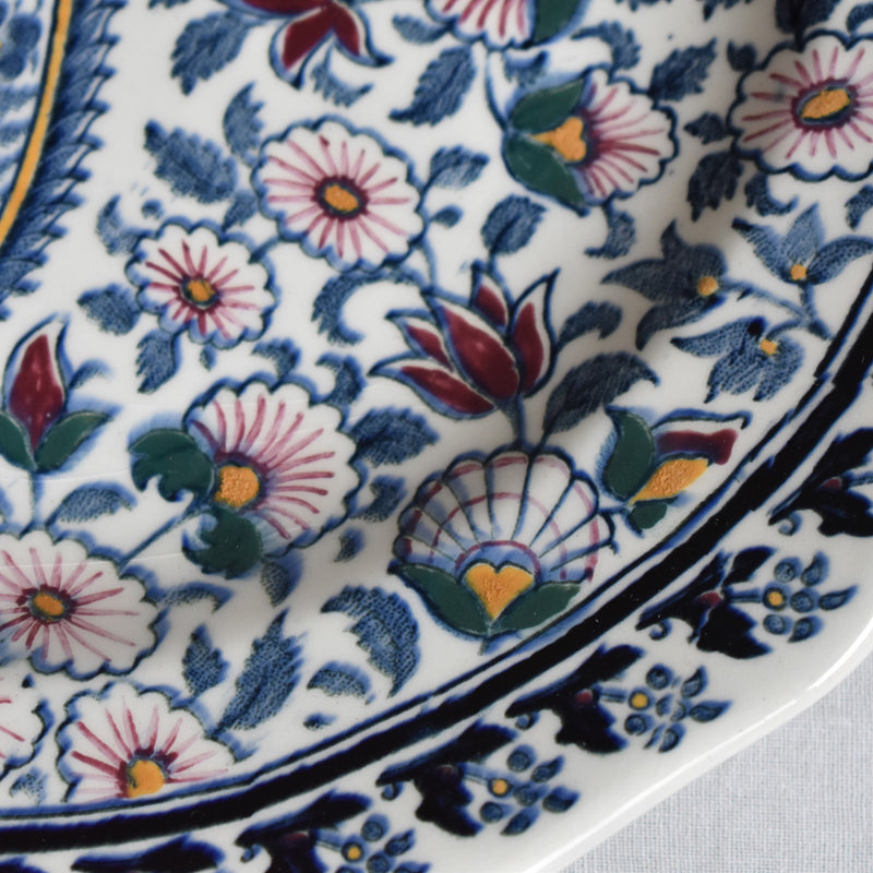 Vintage Plate Gien Cashemere