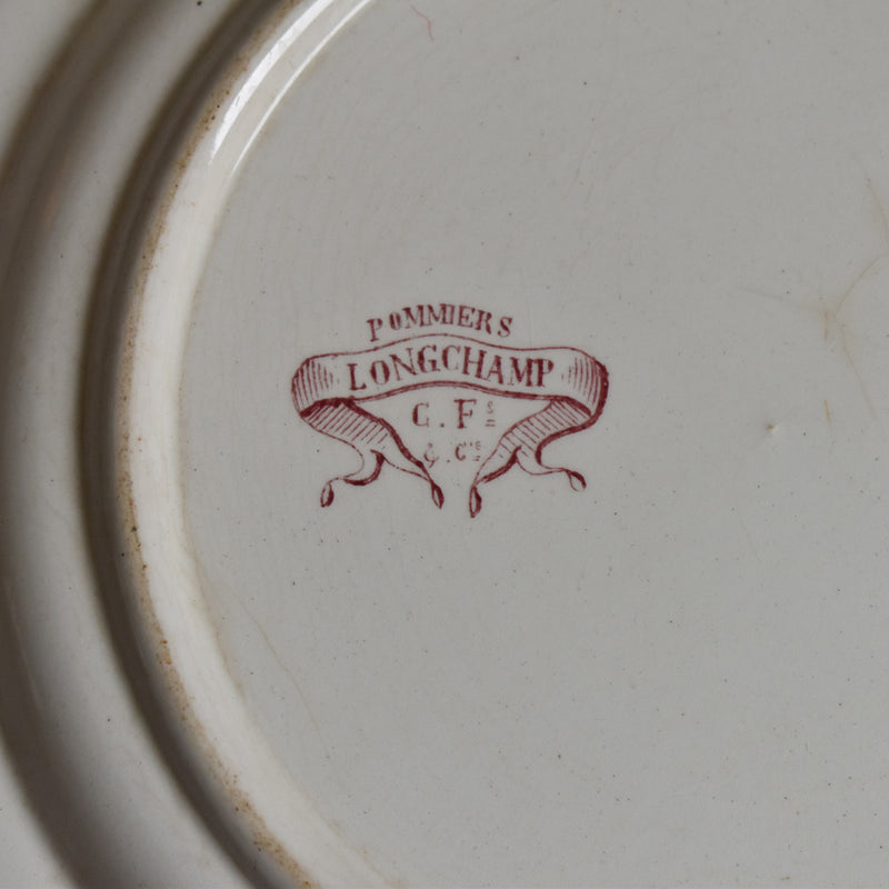 Antique Plate - Longchamp Pommier (Apple Tree)