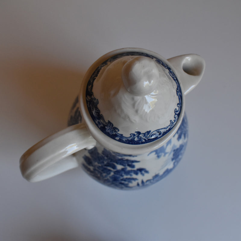 Vintage Coffee Pot, Lunéville, English Style