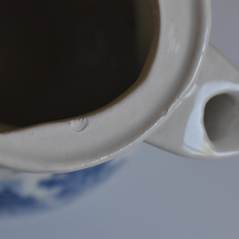 Vintage Coffee Pot, Lunéville, English Style
