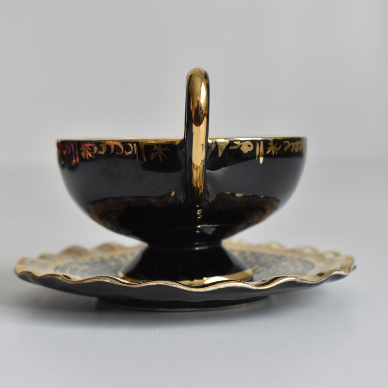 ア.ドラサンヴァル A.Dressinval コーヒーカップ＆ソーサー Black