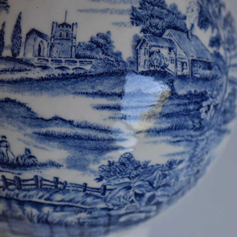 Vintage Coffee Pot, Lunéville, English Style