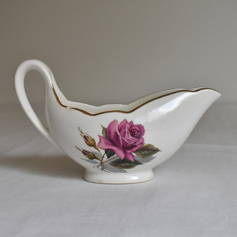Vintage Gien Chambord Sauce Boat