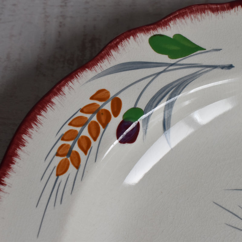 Vintage deep plate Saran Messidor A