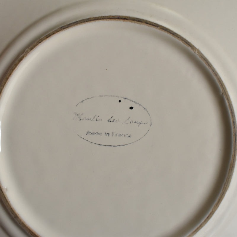 Vintage Dessert Plate, Moulin des Loups, Prune B