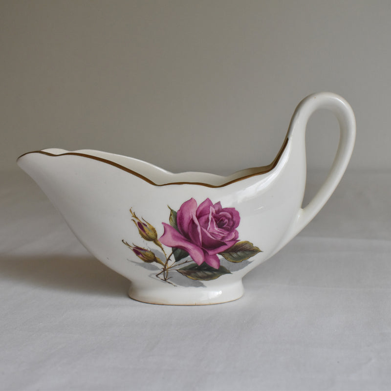 Vintage Gien Chambord Sauce Boat