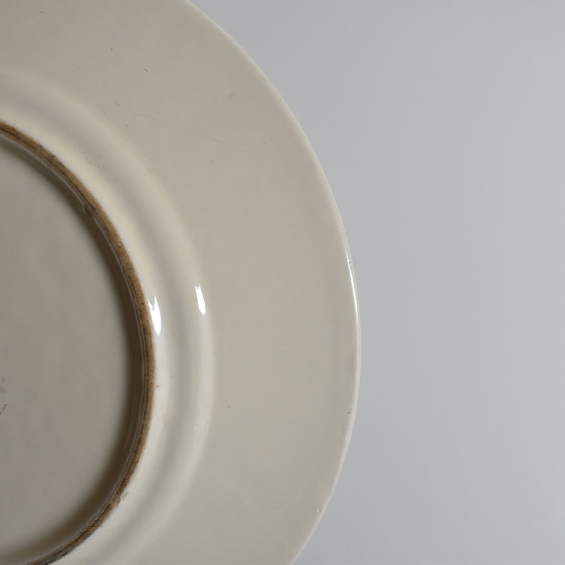 Vintage Dessert Plate, Moulin des Loups, Prune B