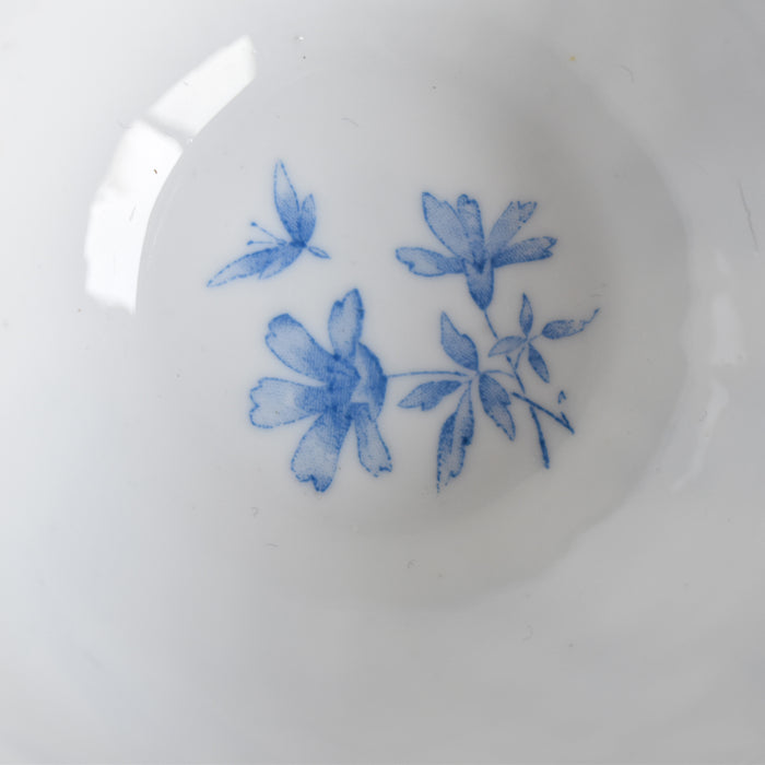 アンティークカップ＆ソーサー サルグミンヌ Perles fleurs bleues B