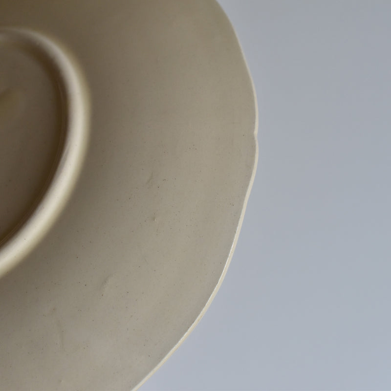 Vintage Teacup & Saucer, Floral Rim C