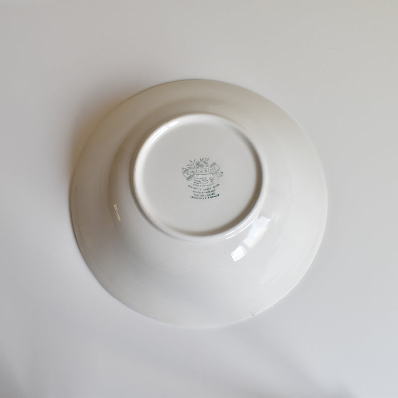 Vintage Salad Bowl English Style