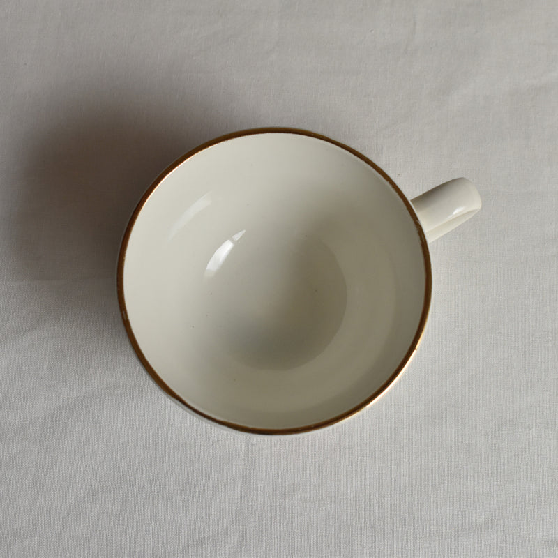 Vintage Gien Rosine Cup & Saucer A