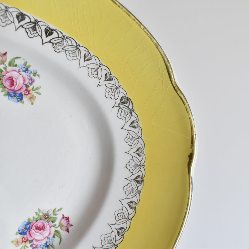 Vintage Oval Platter Digoin & Sarreguemines Graziella