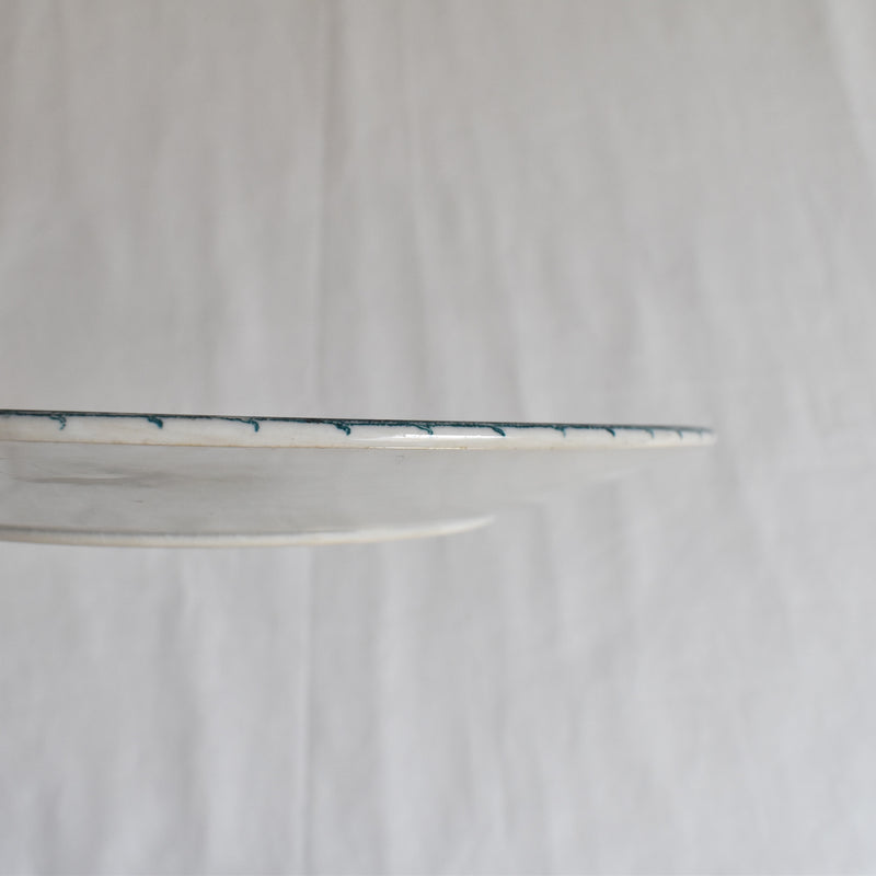 Antique Dessert Plate, Sarreguemines, Carmen C