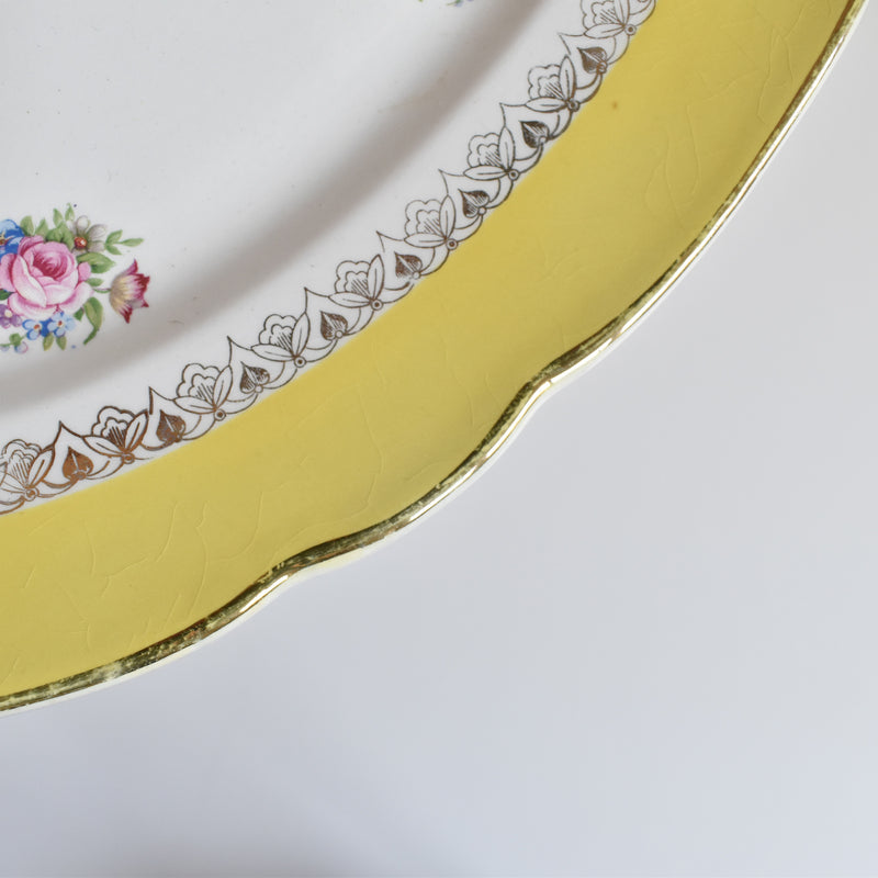 Vintage Oval Platter Digoin & Sarreguemines Graziella