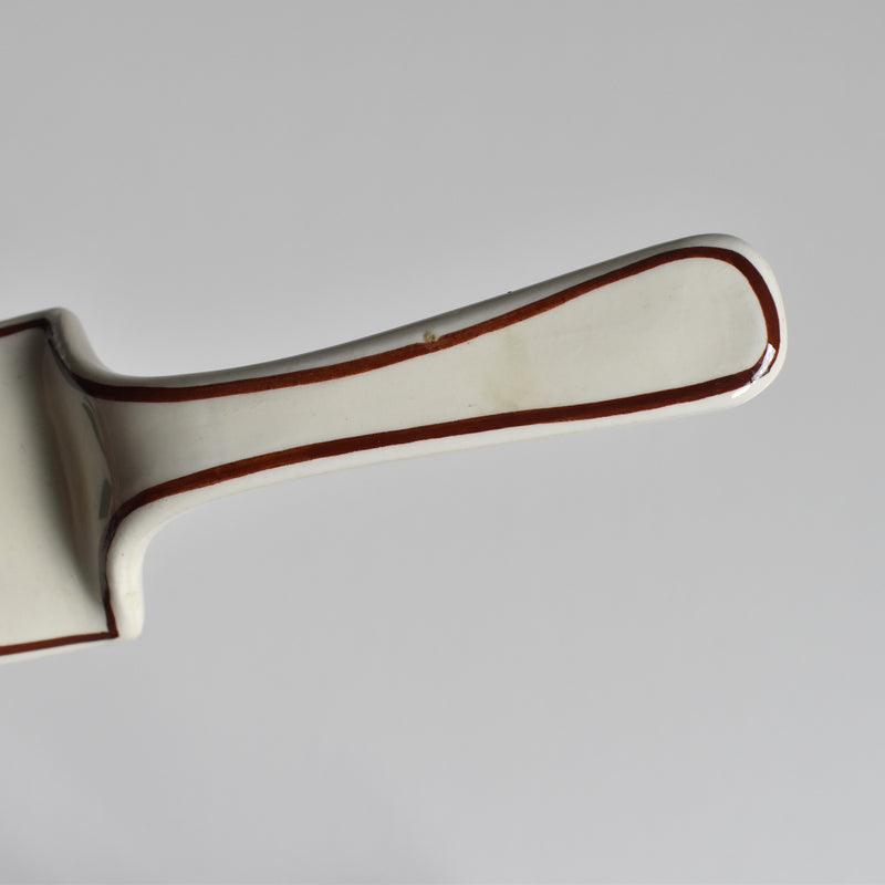 Vintage Creil-Montereau cake server, French