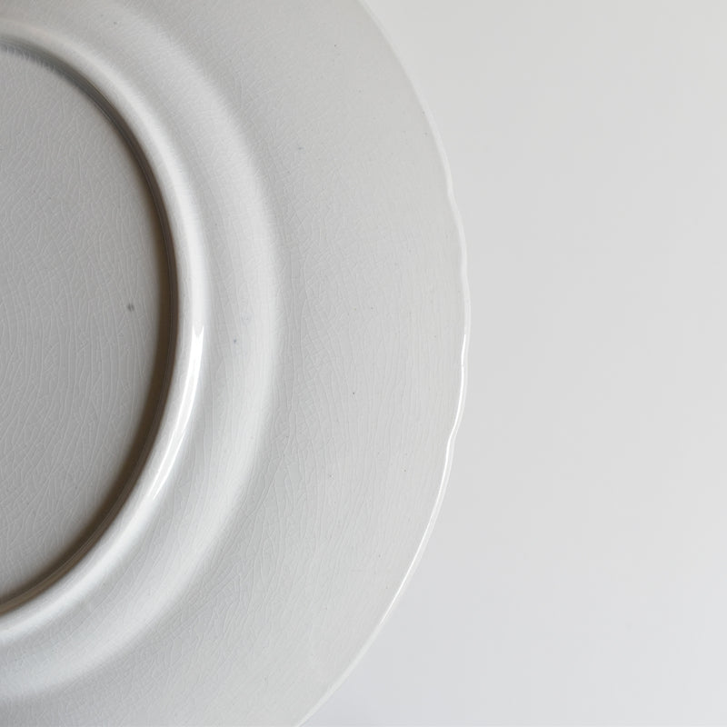 Antique Plate - U&C Sarreguemines - Aïda C