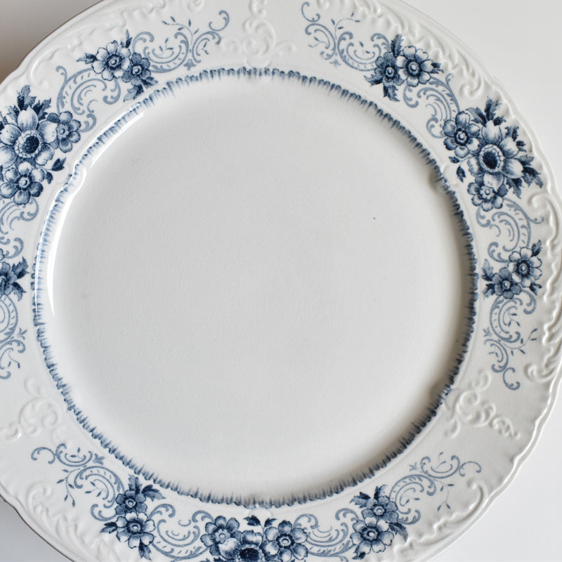 Antique Plate - U&C Sarreguemines - Aïda C