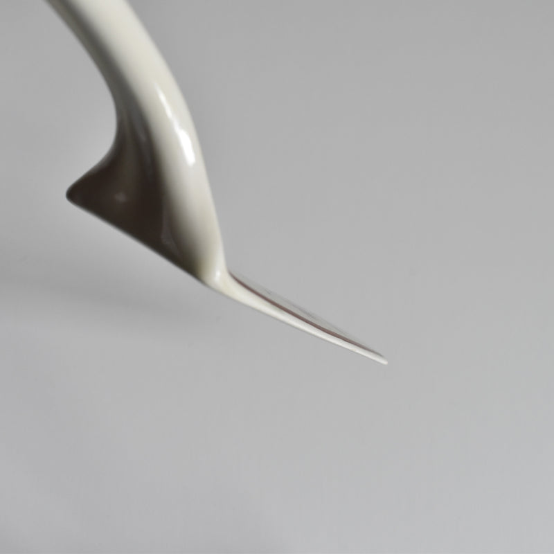 Vintage Creil-Montereau cake server, French