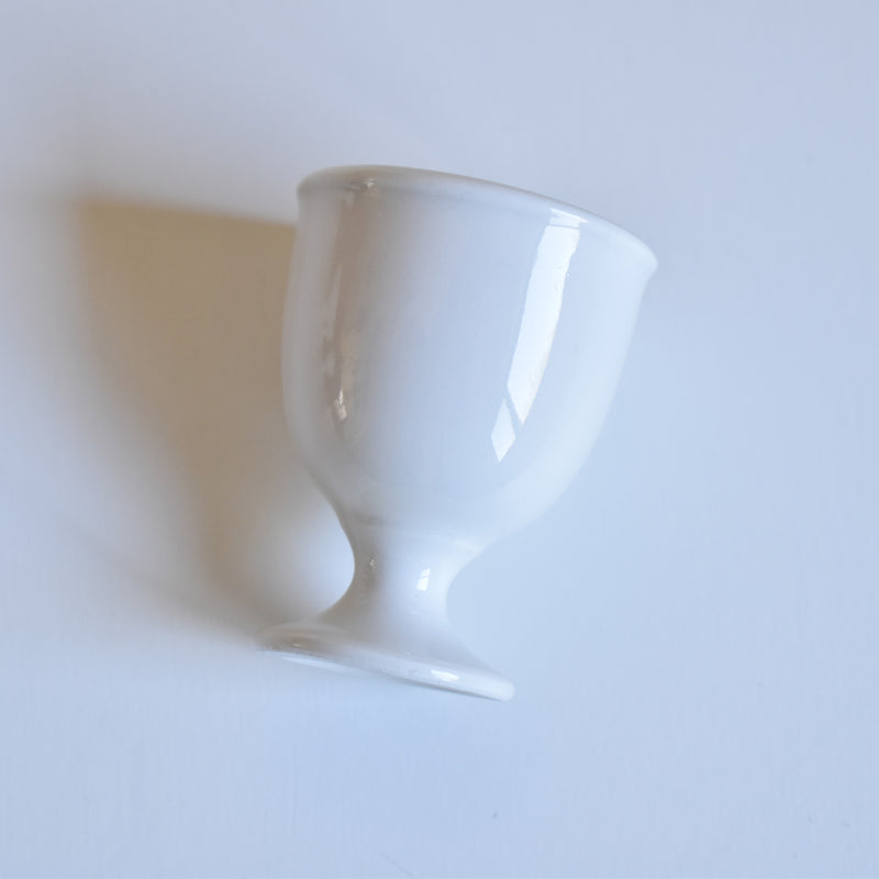 Antique Egg Cup White A