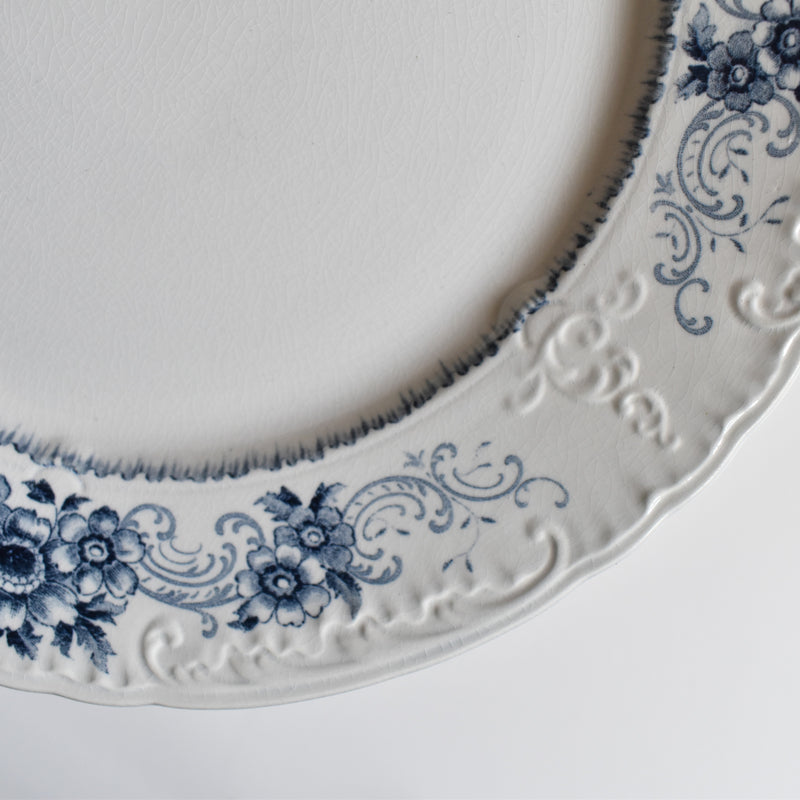Antique Plate - U&C Sarreguemines - Aïda C
