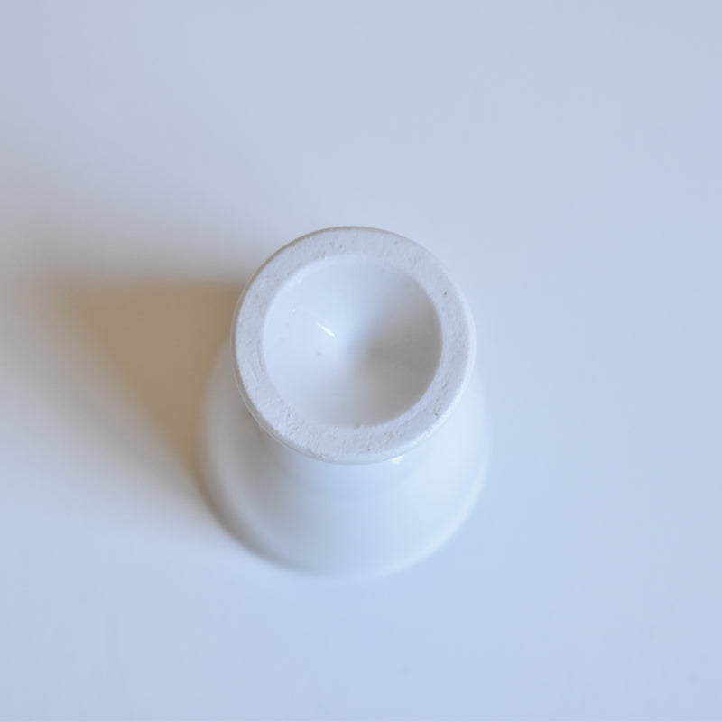 Antique Egg Cup White A