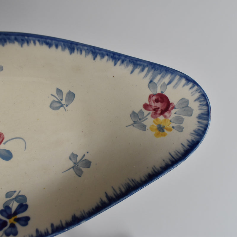Vintage Raviere Digoin & Sarreguemines Fleurs d'Alsace