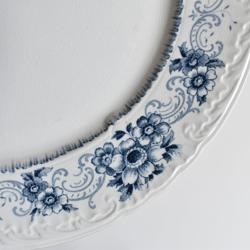 Antique Plate - U&C Sarreguemines - Aïda C