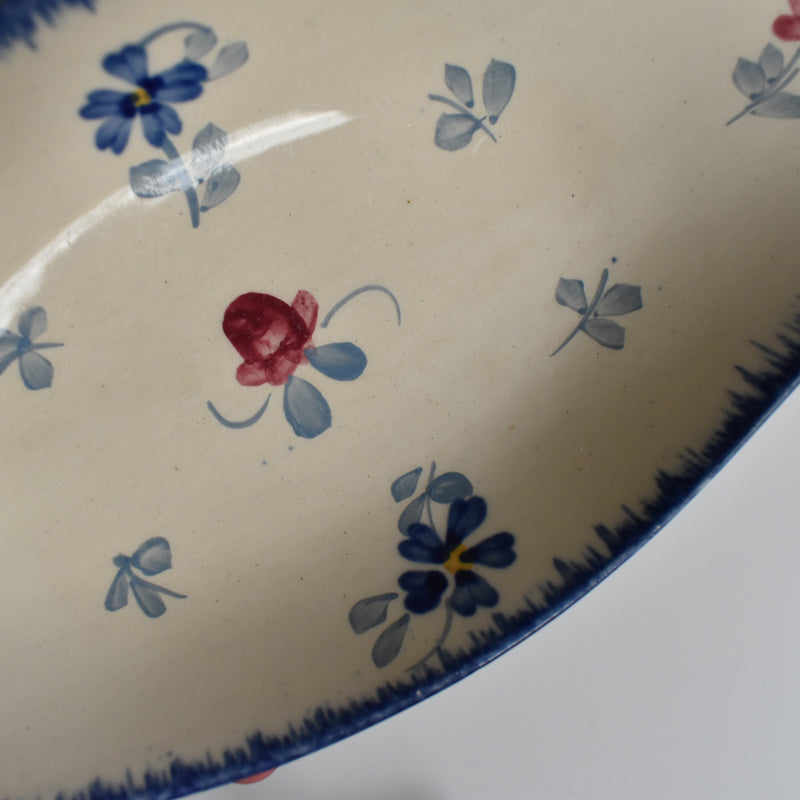Vintage Raviere Digoin & Sarreguemines Fleurs d'Alsace