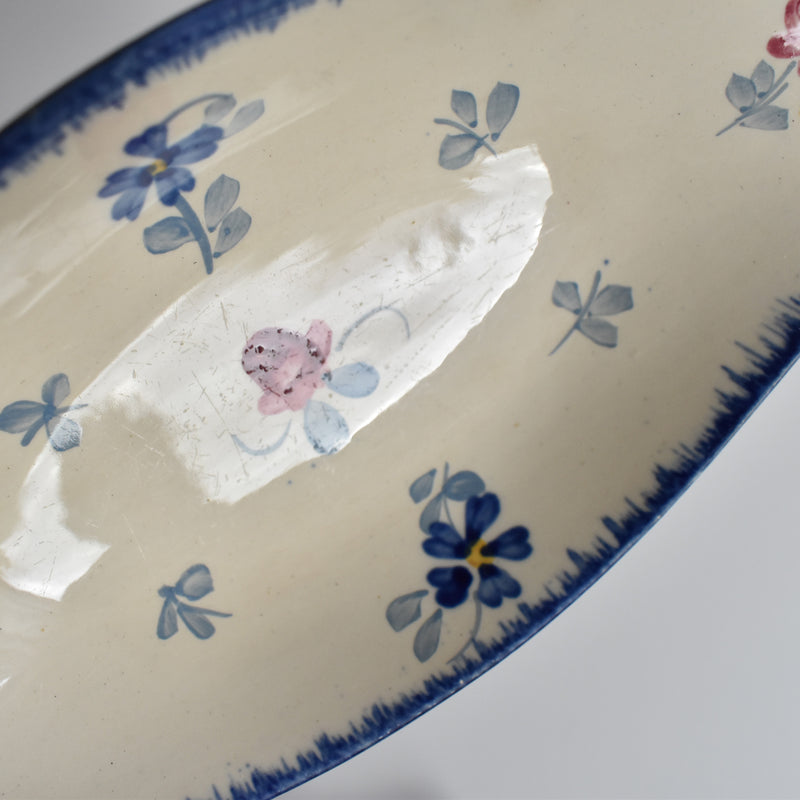 Vintage Raviere Digoin & Sarreguemines Fleurs d'Alsace