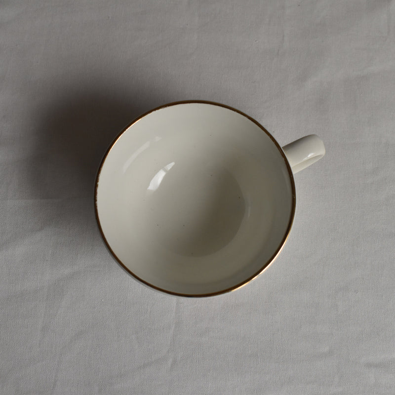 Vintage Cup & Saucer, Gien Rosine B