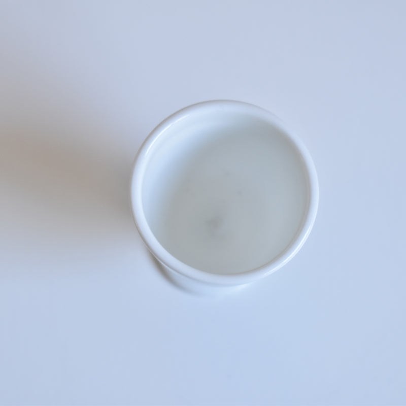 Antique Egg Cup White B