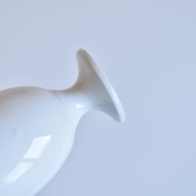Antique Egg Cup White B