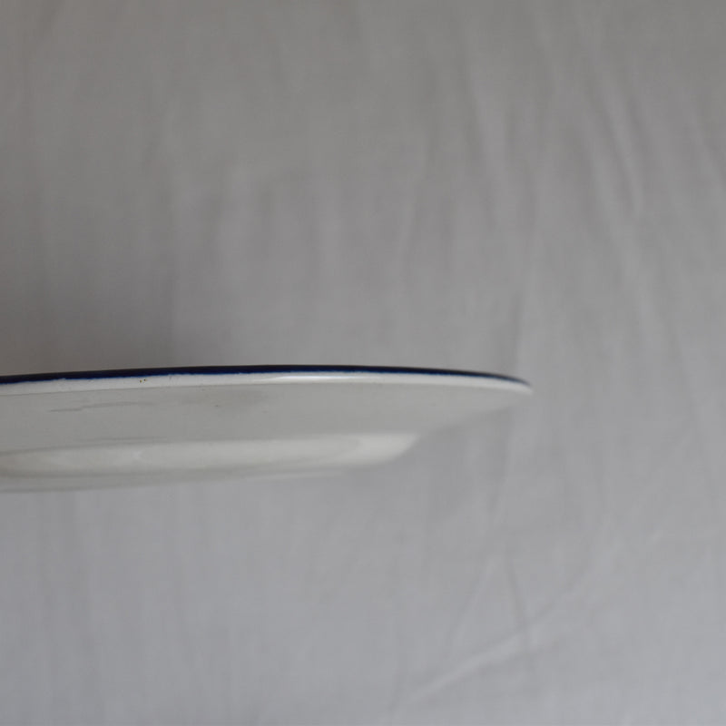 Antique Dessert Plate Salins Campagne G