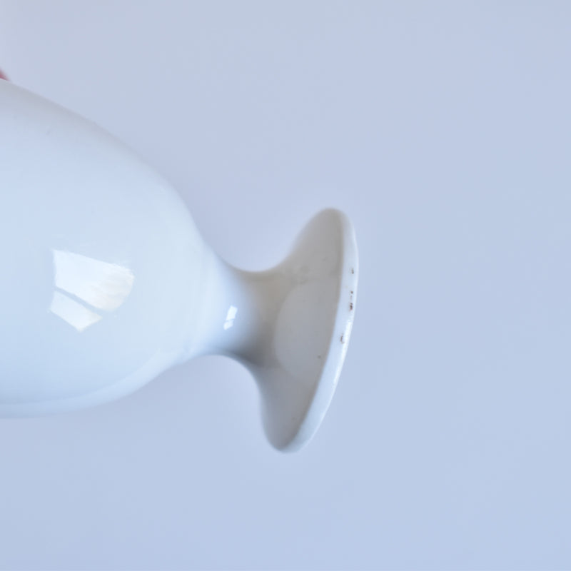 Antique Egg Cup White B