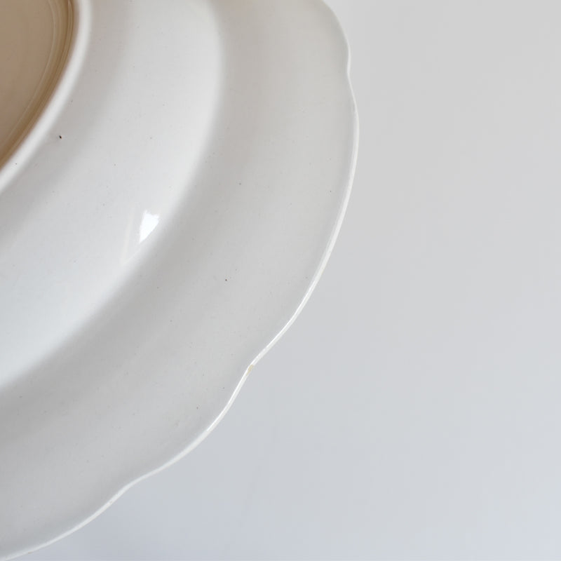Vintage Deep Plate, Digoin & Sarreguemines, Graziella A