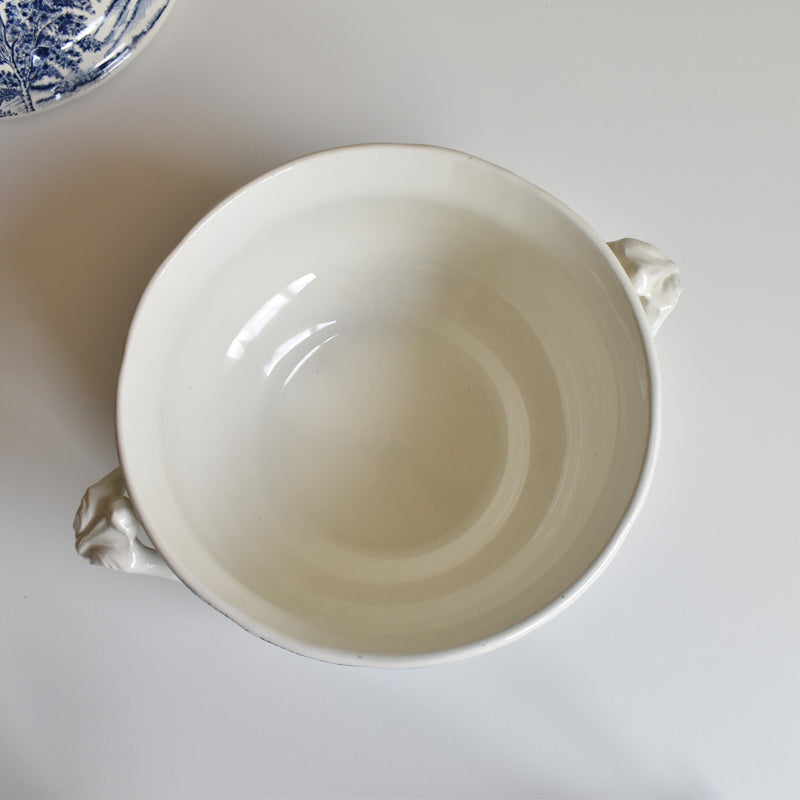 Vintage Soup Tureen, Lunéville, English Style (displayed at the Osaka store)