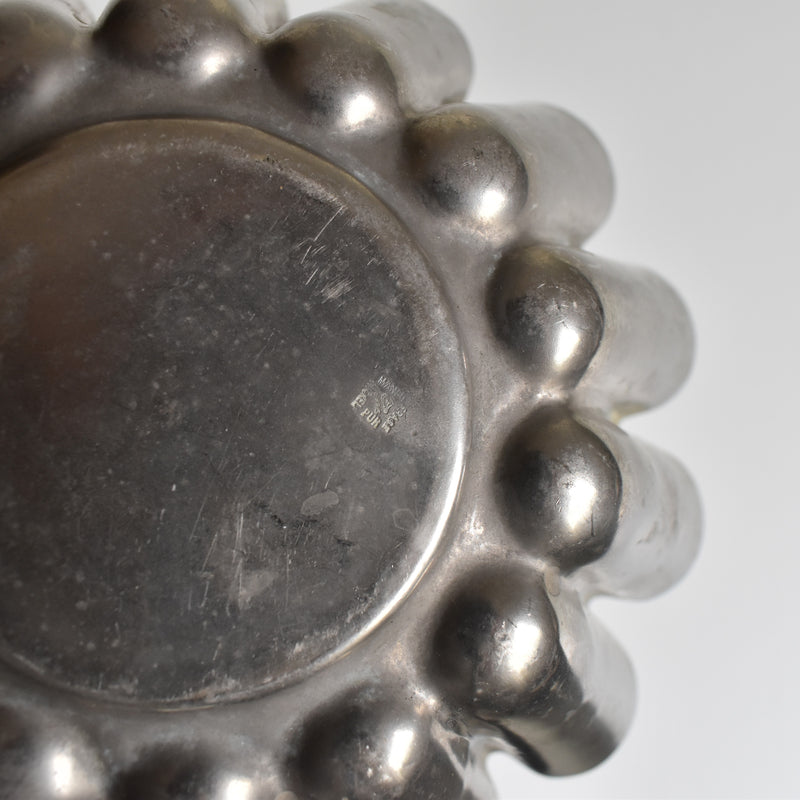 Antique Cake Pan, D "Nickel"