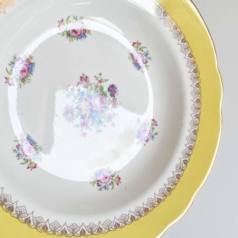 Vintage Deep Plate, Digoin & Sarreguemines, Graziella A