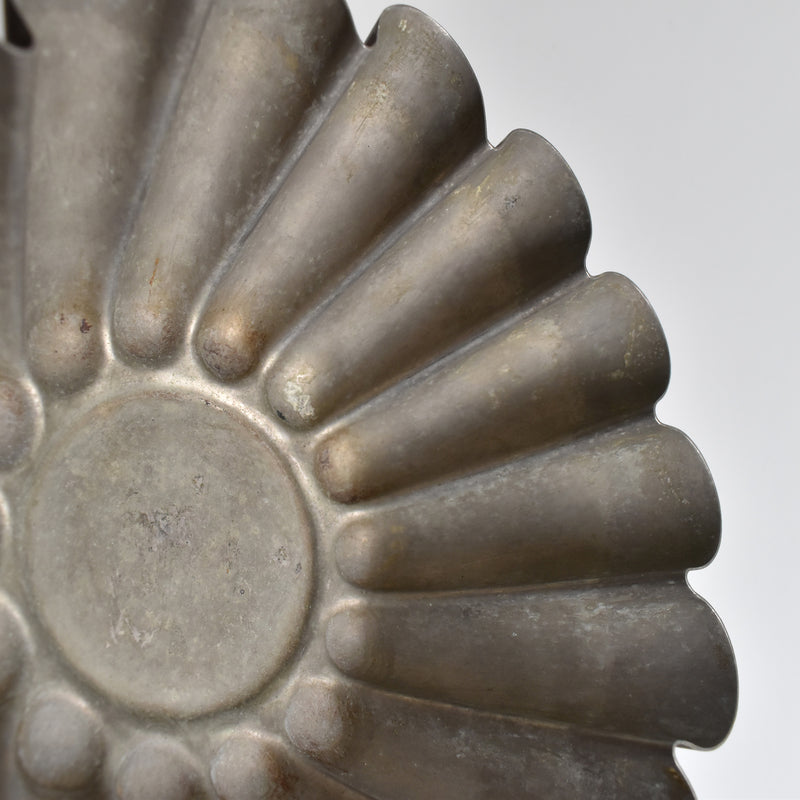 Antique Cake Pan, D "Nickel"
